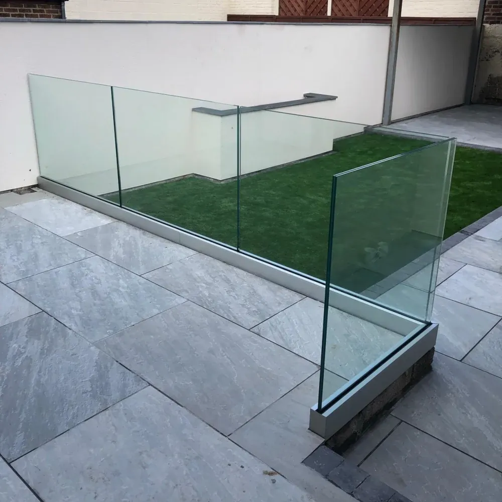 Made-to-measure glass balustrade installation in Paignton
